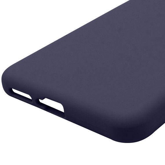 Чохол Silicone Cover Lakshmi Full Camera (AAA) для Xiaomi Redmi Note 15 Pro 4G Темно-синій / Midnight blue | Зображення 4