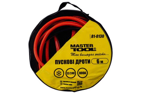 Провод пусковой Mastertool - 800A x 6 м (81-0130) | Зображення 3
