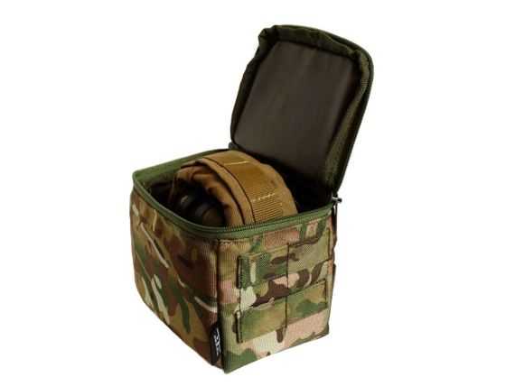 Підсумок захисний для тактичних активних навушників на MOLLE Multicam | Зображення 8