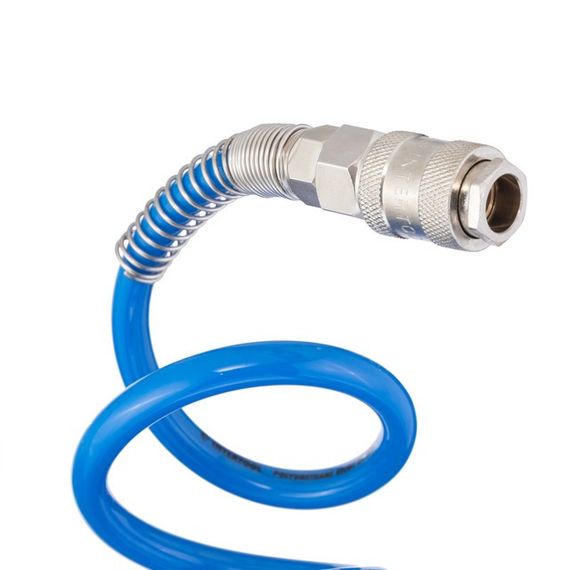 Шланг спіральний поліуретановий 15 м, 6,5*10 мм INTERTOOL PT-1712 | Зображення 1