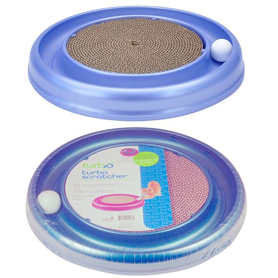 Coastal Turbo Scratcher кігтеточка з іграшкою для котів