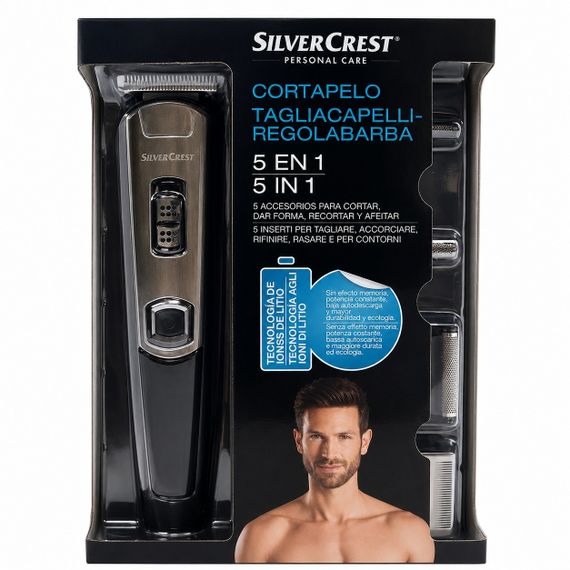 Машинка для стрижки Silver Crest SHBS 3.7 C1 універсальний тример з насадками | Зображення 7