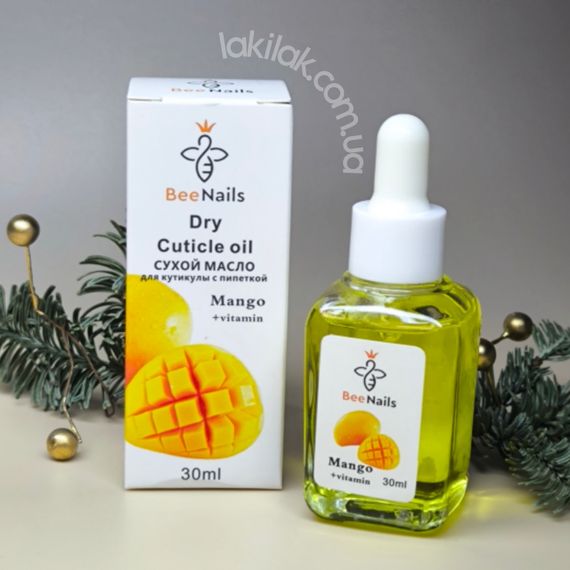 Суха олія для кутикули Bee Nails (манго) 30мл