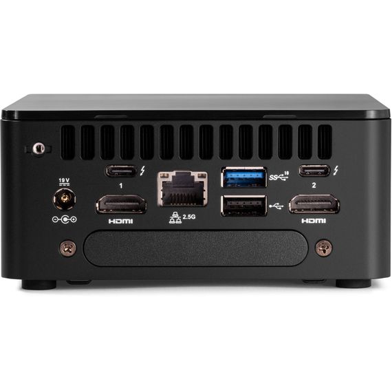 Компьютер ASUS NUC 13 Pro RNUC13ANHI700002I Tall Kit(L6) / i7-1360P, 22x80 NVMe; 22x42 SATA/2.5'' SATA slot, EU (90AR00C1-M000K0) | Зображення 5