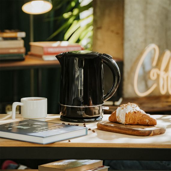 Електрочайник Adler AD 1385 чорний 1,7 л, 2200 Вт | Зображення 8
