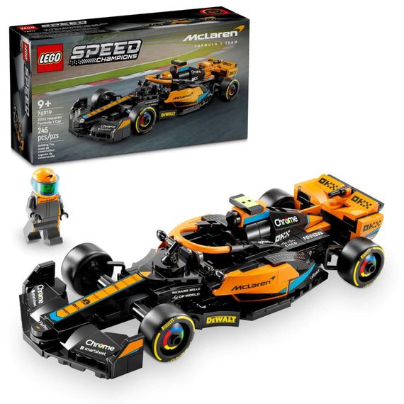 Конструктор LEGO Speed Champions Автомобіль для перегонів 2023 McLaren Formula 1, 245 деталей (76919) | Зображення 3
