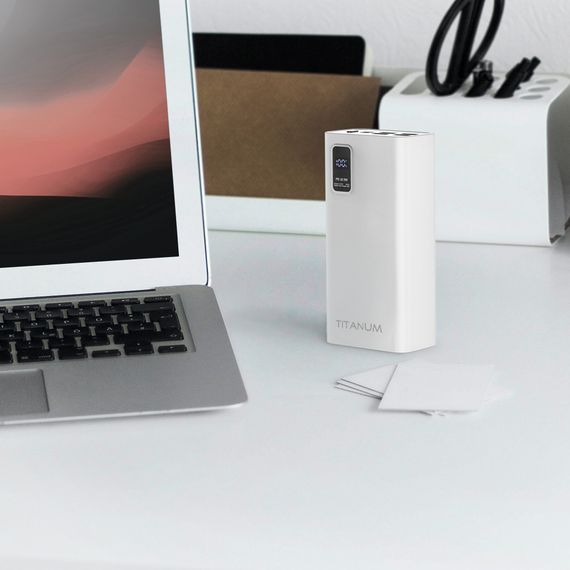 Повербанк TITANUM 728S 30000mAh 22.5W White | Зображення 4