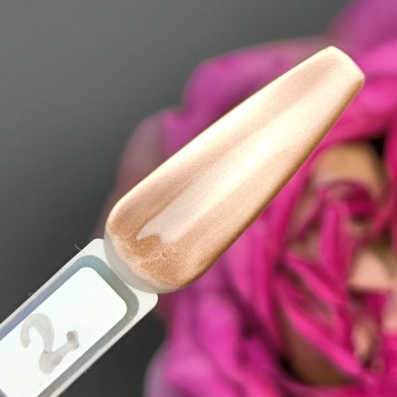 Гель-лак для нігтів Bee Nails Caramel котяче око 02 8мл