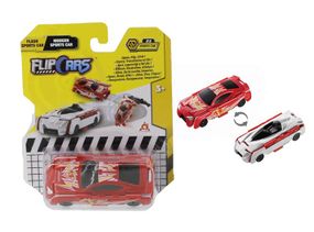 Машинка-трансформер Flip Cars 2 в 1 Спорткар молния и Современный спорткар (EU463875B-06)
