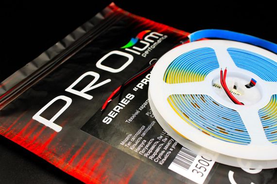 Світлодіодна LED стрічка PROLUM 24V СОВ 320 LED IP20 Series S Нейтральний-Білий 3800-4300K | Зображення 4