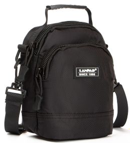 Тканинна чоловіча сумка Lanpad, чорний