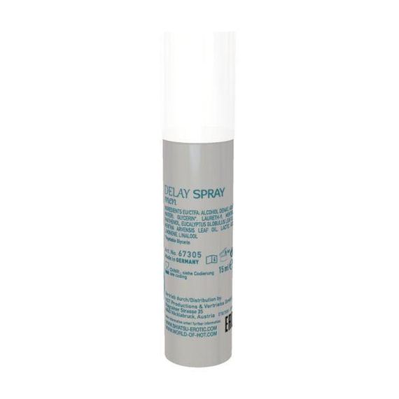 Спрей пролонгатор для чоловіків SHIATSU Delay Spray, 15 мл Sex Aura | Зображення 2