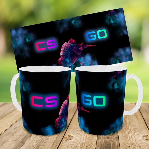 Набор детский контр-страйк CS GO "контр-страйк CS GO "Counter-Strike"  рюкзак,сумка-бананка,кружка (00709) | Зображення 5