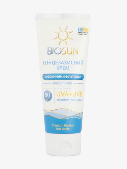 Сонцезахисний крем для обличчя SPF 60 BIOSUN 75 мл shop (4820026165967)