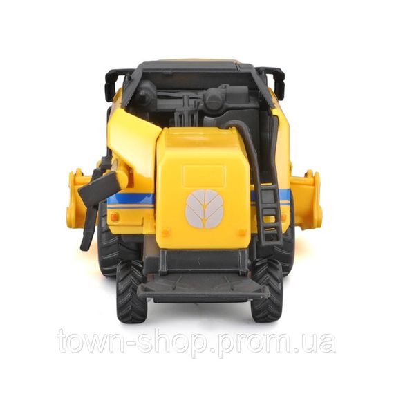 Автомодель комбайн Зерносборный "New Holland TC5.90" Bburago 18-31722 (1:24) | Зображення 3