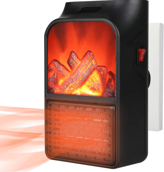 Портативный обогреватель с пультом Flame Heater (500 Вт) Экономный | Зображення 1