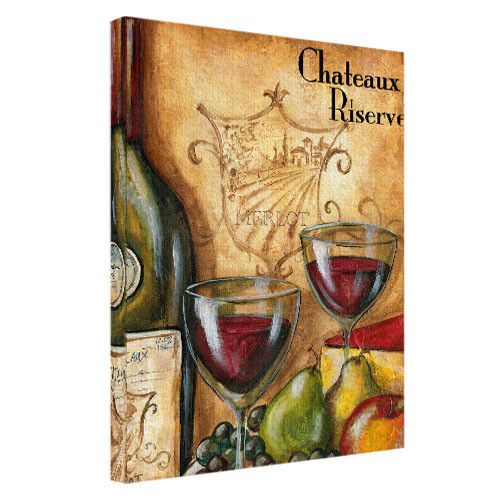 Картина на холсте Chateaux Riserve 45х65 см (H4565_RET006)