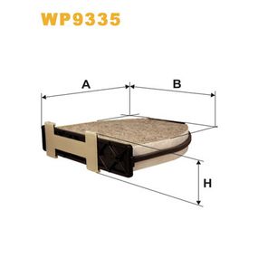 Фильтр салона Wixfiltron WP9335