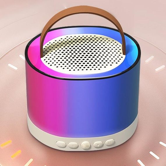 Караоке Мікрофон-колонка K52 + один мікрофон Pink | Зображення 1