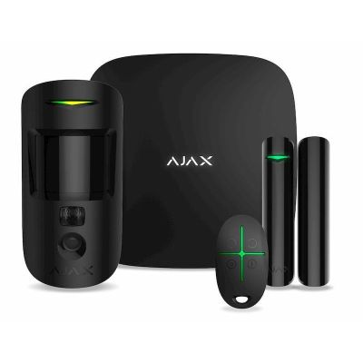 Комплект охранной сигнализации Ajax StarterKit Cam HDR black
