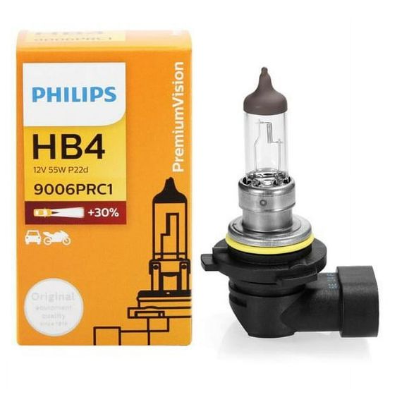 9006PRC1 (PHILIPS) HB4 Vision (+30%) 12V 55W P22d