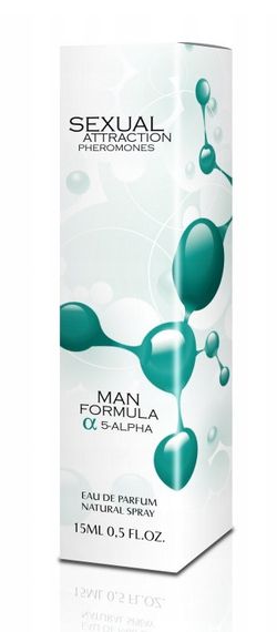 Туалетна вода з феромонами для чоловіків Sexual Attraction Feromony for Men, 15 ml Sex Aura | Зображення 2