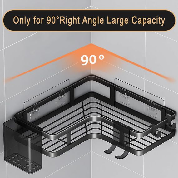 Угловые полки для ванной Corner Shower Caddy ∙ Компактное и удобное хранение аксессуаров Corner Shower Caddy | Зображення 3