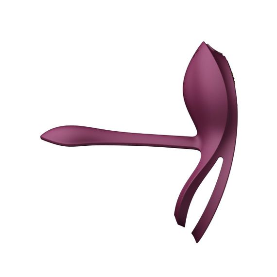 Смарт-ерекційне кільце Zalo - BAYEK Velvet Purple, подвійне з ввідною частиною, пульт ДК sexstyle | Зображення 3
