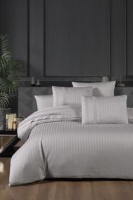 Постельное белье First Choice Deluxe Satin 200х220 New Trend Raindrops