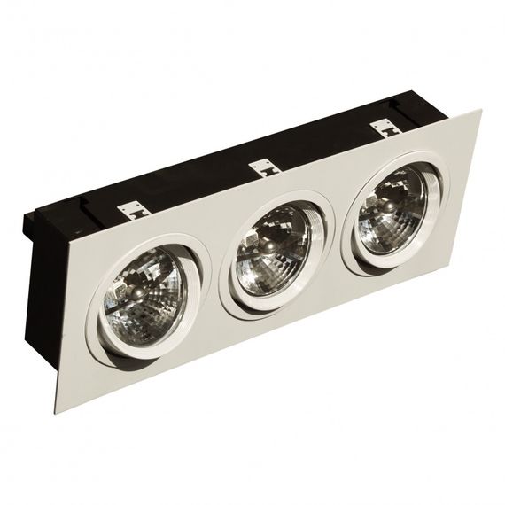 Светильник карданный ML-09-03S white G53