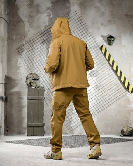 Тактичний костюм софтшел softshell 6в1 койот ПП7862 | Зображення 3