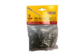 Заклепка Toolex - 3,2 x 10мм (50шт) (15E302)