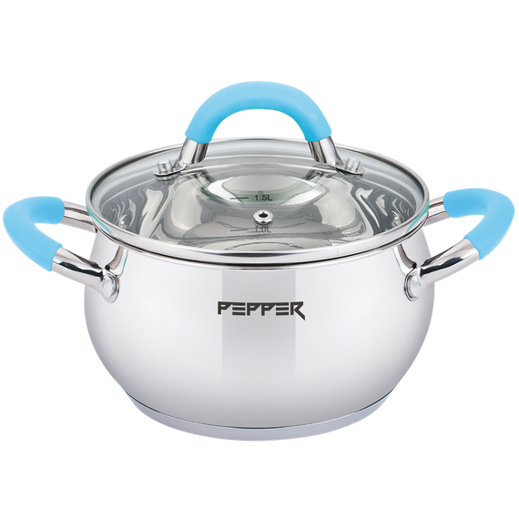 Каструля PR-1112-18 BELL 18 см 2.6 л PEPPER