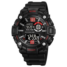 Чоловічий годинник Skmei 2018RDBK Red-Black