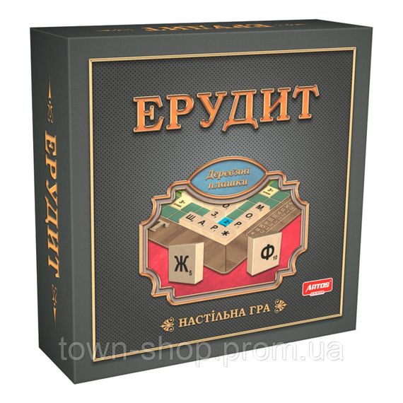 Настольная игра "Эрудит" 0987 деревянная