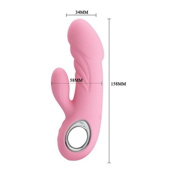 Вібратор PRETTY LOVE "Carina" BI-014534-1 Sex Aura | Зображення 6