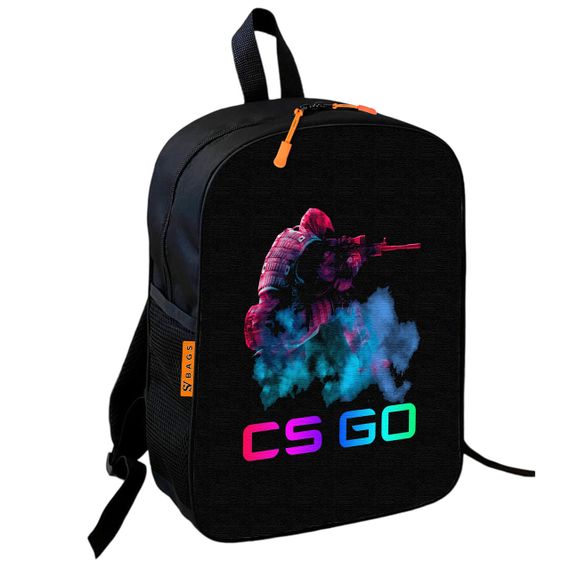 Набір дитячий CS:GO Counter-Strike рюкзак 36х27см сумка-бананка, кружка з принтом для хлопчика (01634) | Зображення 1