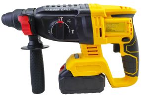 Аккумуляторный бесщеточный перфоратор с двумя аккумуляторами 18V 5Ah в кейсе ударный PD2A-18-M2