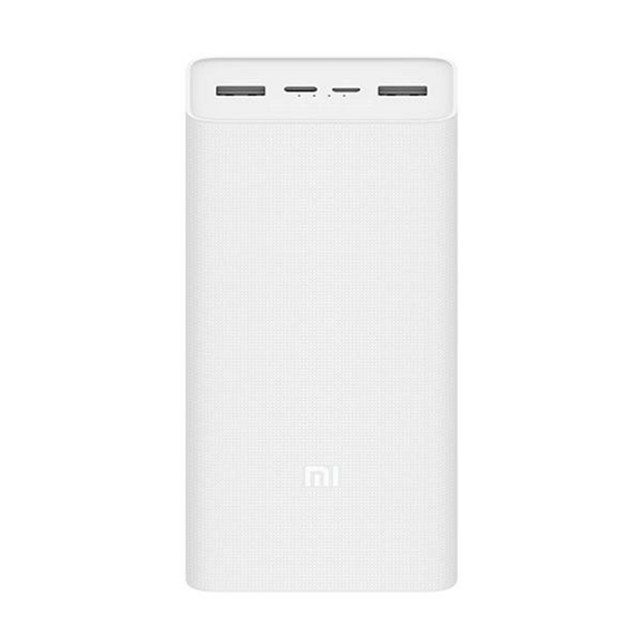 Зовнішній акумулятор (павербанк) Xiaomi Mi 3 30000mAh Quick Charge White