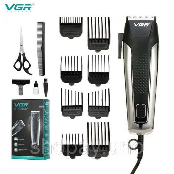 Машинка для стрижки короткой стрижки VGR V-120 Качественная машинка для от сети DB-45 | Зображення 1