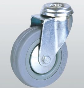 Колесо аппаратное поворотное с отверстием 3005-S-100-P