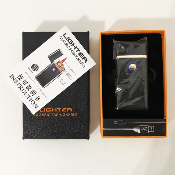 Зажигалка спиральная USB TH-705 2IN1 Газ + USB, аккумуляторная GH-175 зажигалка спиральная | Зображення 3