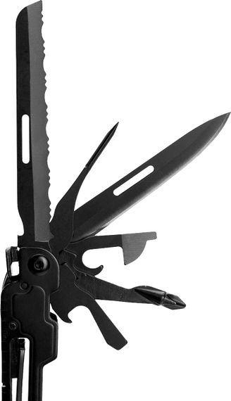 Мультиінструмент SOG PowerAccess Deluxe Black Мультитул Туристичний мультитул | Зображення 3