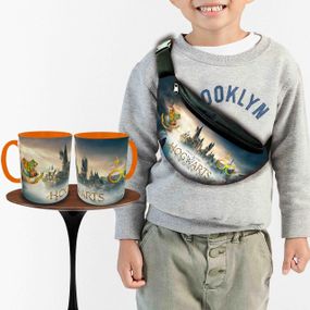 Подарочный набор :Сумка-бананка+ Кружка Гарри Поттер "Harry Potter" (00264)