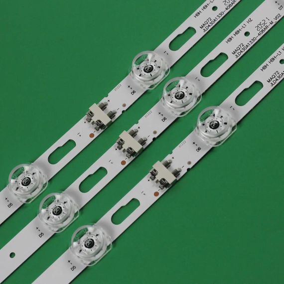 LED підсвітка Samsung TV 43" JL.D430A1330-408AL-M_V02 JL.D430A1330-408AR-M_V02 V0T7-430SMA/B-R0 6шт. | Зображення 2