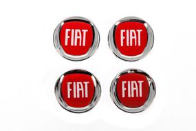 Ковпачки в оригінальні диски 49/42,5 мм V-1 (4 шт) для Тюнінг Fiat