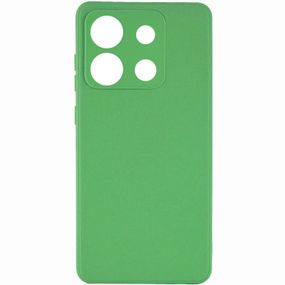 Силиконовый чехол Candy Full Camera для Infinix Smart 7 HD Зеленый / Green
