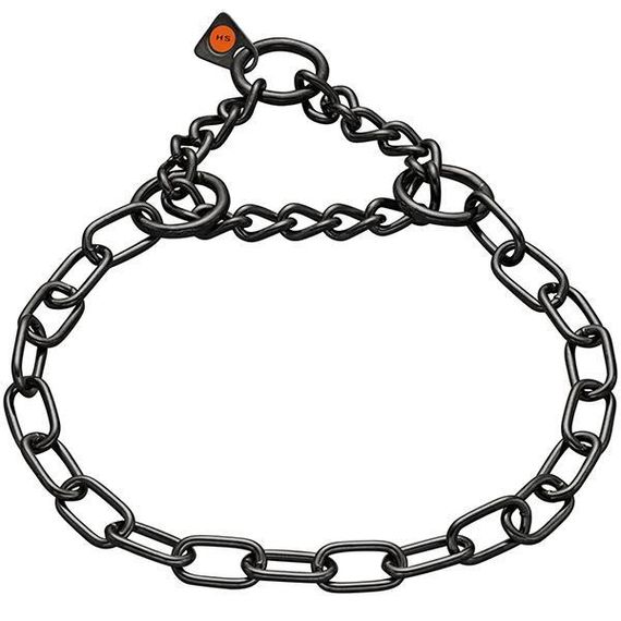 Sprenger Long Link середнє звено полуудавка нашийник для собак Воронена сталь 3 мм, 60 см