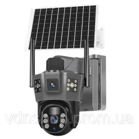 Камера на 3 лінзи, 4G / сонячна панель SD 35-4G