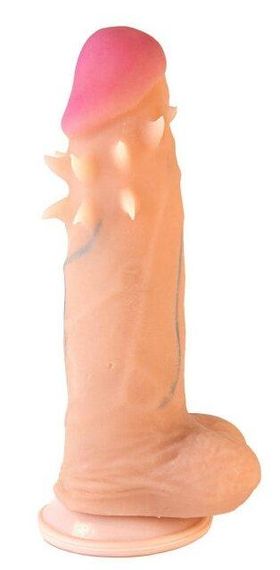 Фалоімітатор EGZO Ciberskin SVS001 (17,5 см х 3,5 см) Sex Aura | Зображення 3